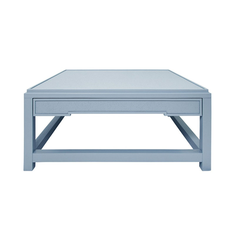 Locklin Coffee Table, Blue