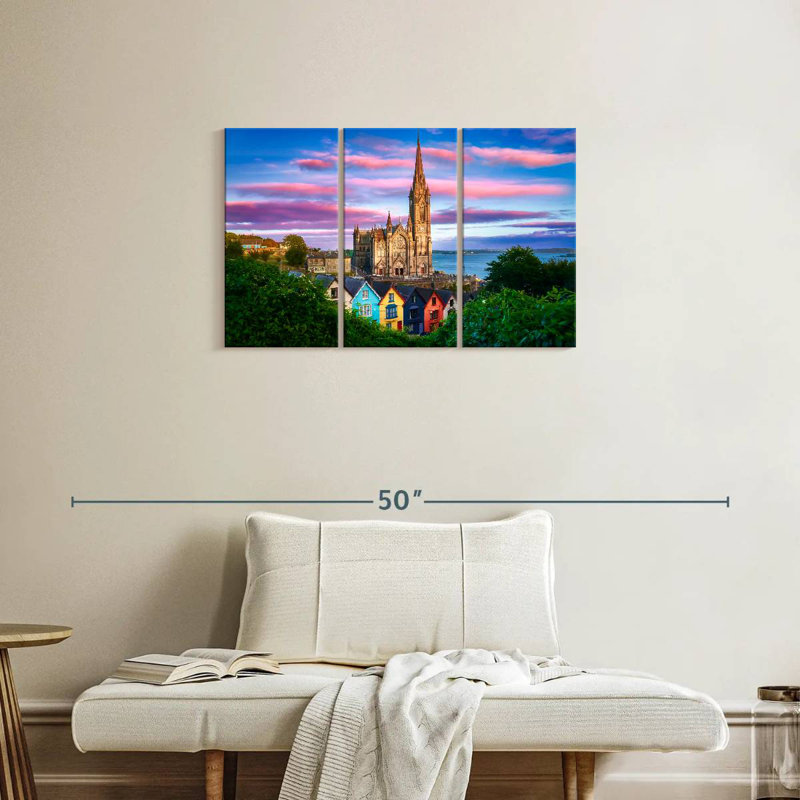 Adella Cobh Cathedral, 20" H x 33" W