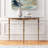 Yearby 40'' Stone Top Console Table