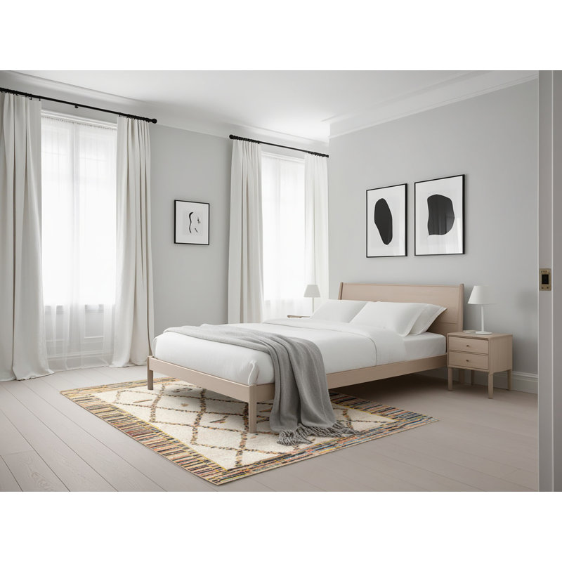 Tapis abstrait moderne 4464, Rectangle 5 pi x 7 pi