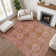 Premium Machine Washable Lubbers AMF1760 Border Rug