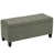 Modern bench with deep storage-Moss selected