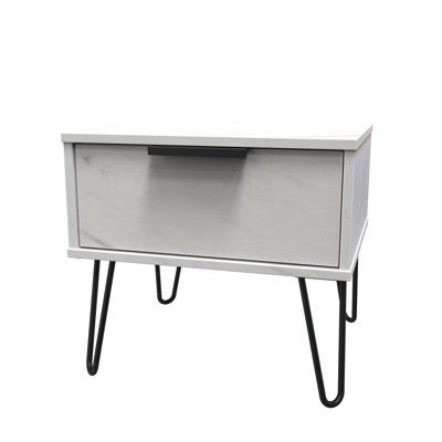 Turah 58cm W Manufactured Wood Bedside Table