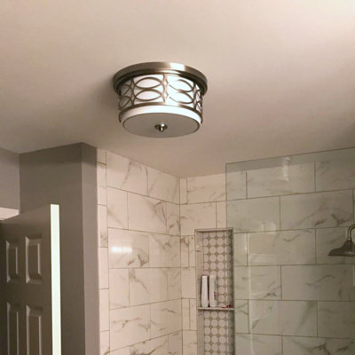 Daniela Fabric Flush Mount