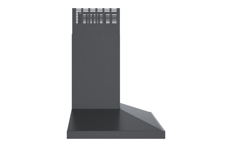 36" 800 Series 600 CFM Ducted Wall Mount Range Hood in Black Stainless Steel, 30"