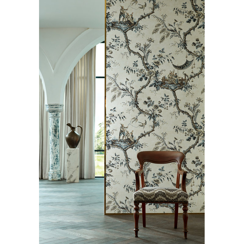Emperors Musician Wallpaper, Charcoal