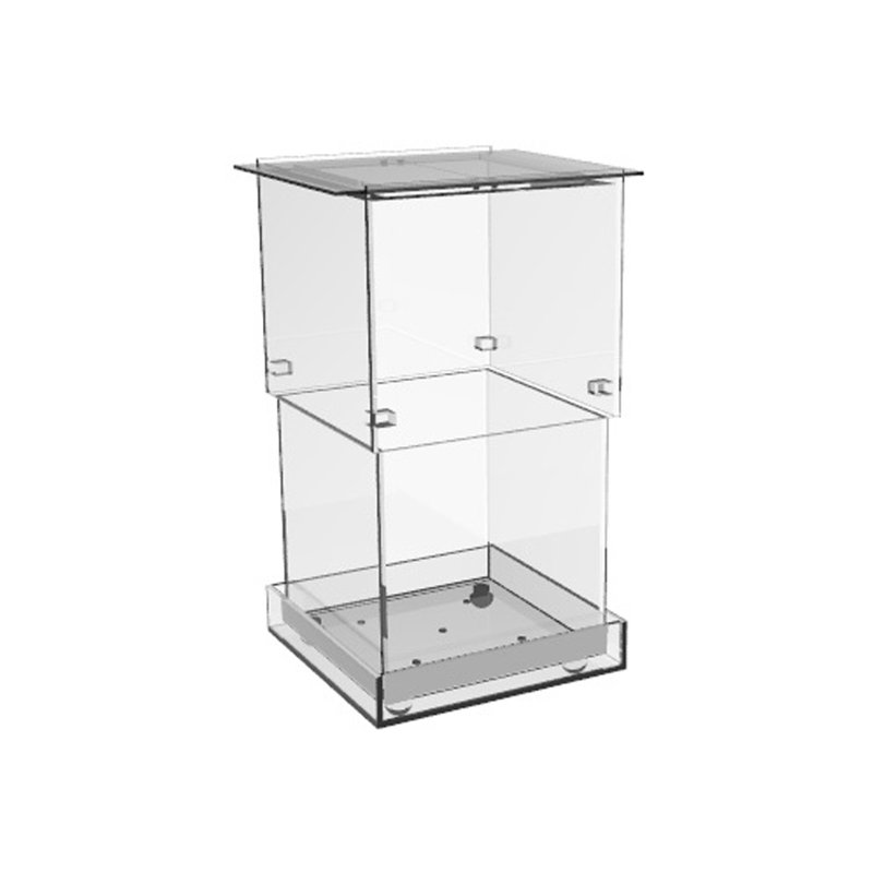 FixtureDisplays® Terrarium, Plexigalss Clear Acrylic 90Day Lead Time 14732