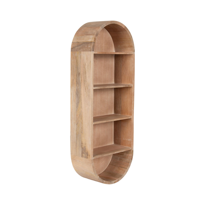 Hutton Capsule Mango Wood Shelf
