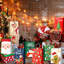 Sacs de Noël en vrac, ensemble de 24 sacs de Noël pour cadeaux