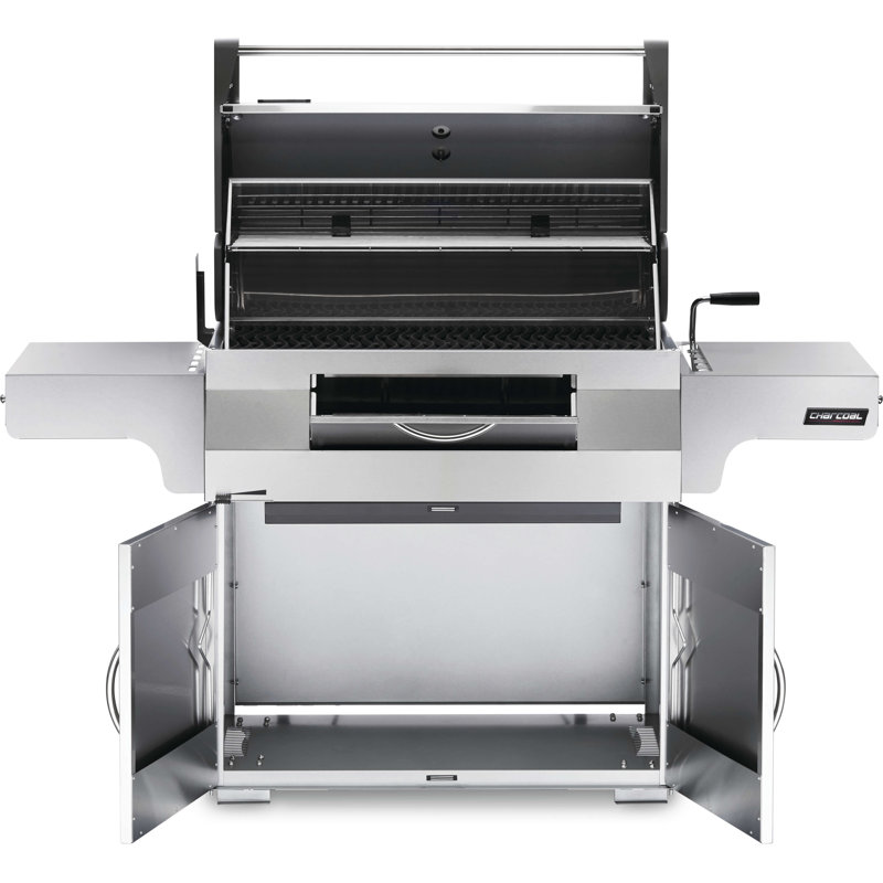 Napoleon 67.5" Professional Charcoal Grill with Smoker