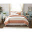 Édredon 9 pièces - Édredon en coton avec housse de coussin King Coral-120478283