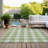 Colzie Gingham Indoor / Outdoor Rug-109583375