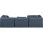 Ensemble modulaire de coin en similicuir 4 pièces-94884269