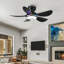 Ventilateur de plafond encastré avec lumière et télécommande / app-2022488740-2022488743