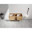 Meuble-lavabo mural de 48 po (47-1 / 16 po), charnière de porte à fermeture en douceur et support de rangement ouvert, ensemble KD, bvb07248imox (meuble-lavabo seulement, évier exclu)