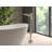 Freestanding Floor Mount Tub Filler Faucet with Hand Shower Pluto - Brushed Nickel-95302652-95426497