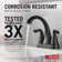 Arvo Centerset Bathroom Faucet with Drain Assembly, 2-handle Bathroom Sink Faucet