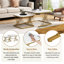 Bartolom Pedestal Coffee Table