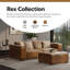 Repose-pieds moderne l 34 po Rex-97933748