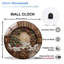 Horloge murale de Noël avec horloge murale 12 po