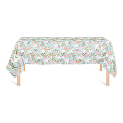 Grega Rectangular Floral Easter Tablecloth
