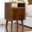 40cm W Solid Wood Bedside Table