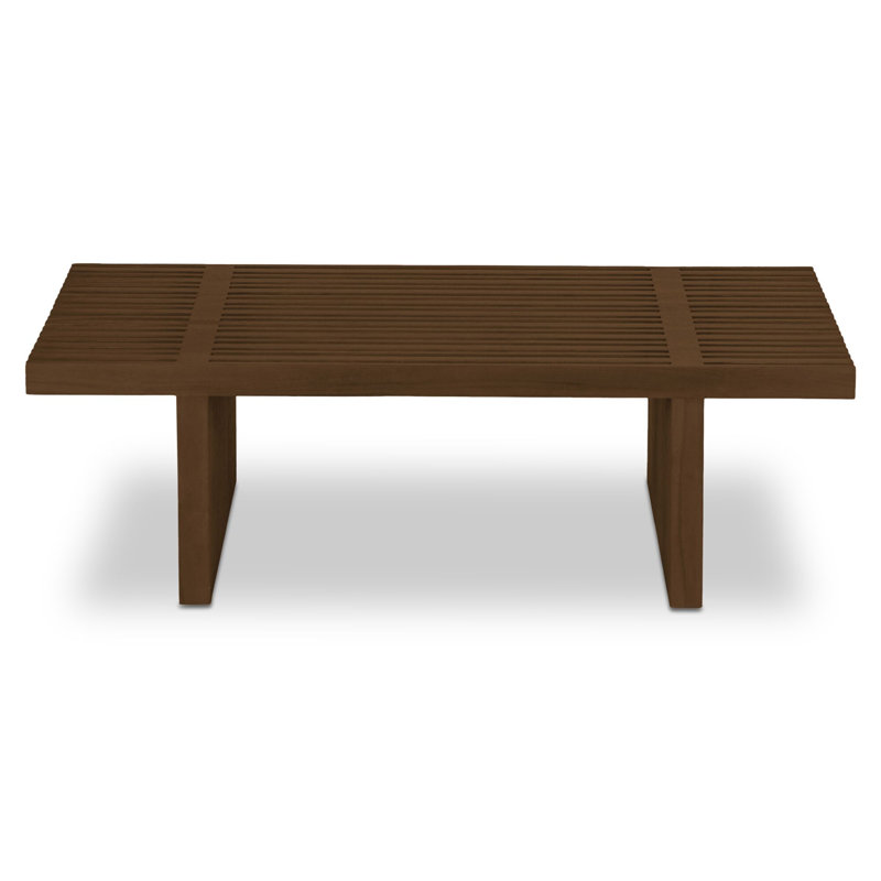 Table basse d'extérieur Fletcher - brun