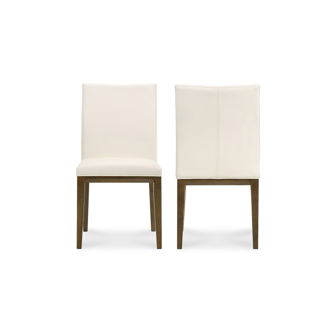 Arden Leather Side Chair (Set of 2) Joss & Main Upholstery 