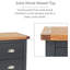 Sartin 45cm W Bedside Table
