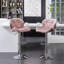 Tabourets de bar en métal Mauve-1311387627