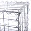 Elysant 50.8cm H x 99.06cm W Grey/Silver Metal Wire/Mesh Fence
