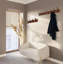 Portemanteau mural rustique 47,3 po