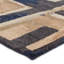 Zoe Bios By Jaipur Living Balsa HNC03 Handmade Abstract Tan and Blue Area Rug (9'x12')-1436541150