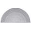 Tapis gris foncé / gris clair tissé à la main Trogdon-2098849739