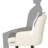 26''H Upholstered 360°Swivel Counter Height Bar Stools, Wood Legs Kitchen Island Chairs-211219921-210338533