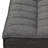 Marshall Scooped Seat Ottoman In Grey Fabric