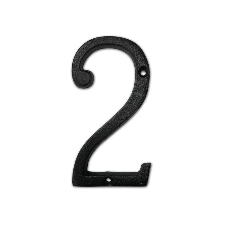 Numéro de maison 5 po, 2