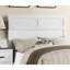 Très grand lit blanc pour tête de lit haute, panneau de particules, style contemporain pour décor de chambre à coucher, style transitionnel-1569228887
