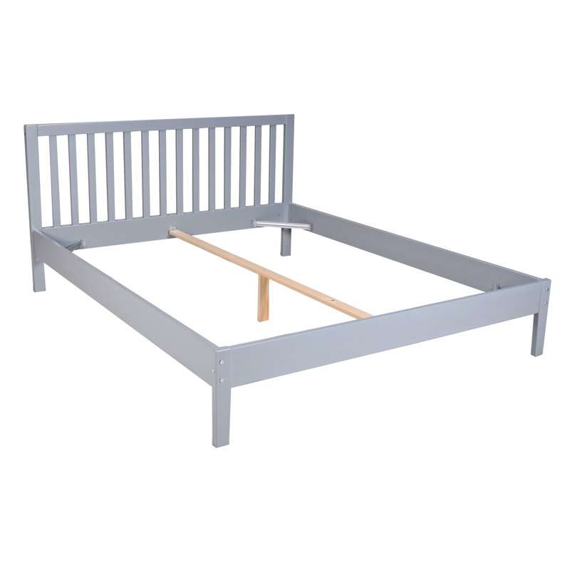 Hockaday Bed, Grey, European Kingsize (160 x 200cm)