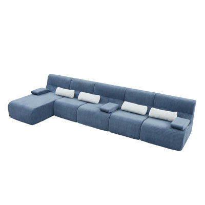 Customizable Modular Sofa with Ergonomic Comfort
