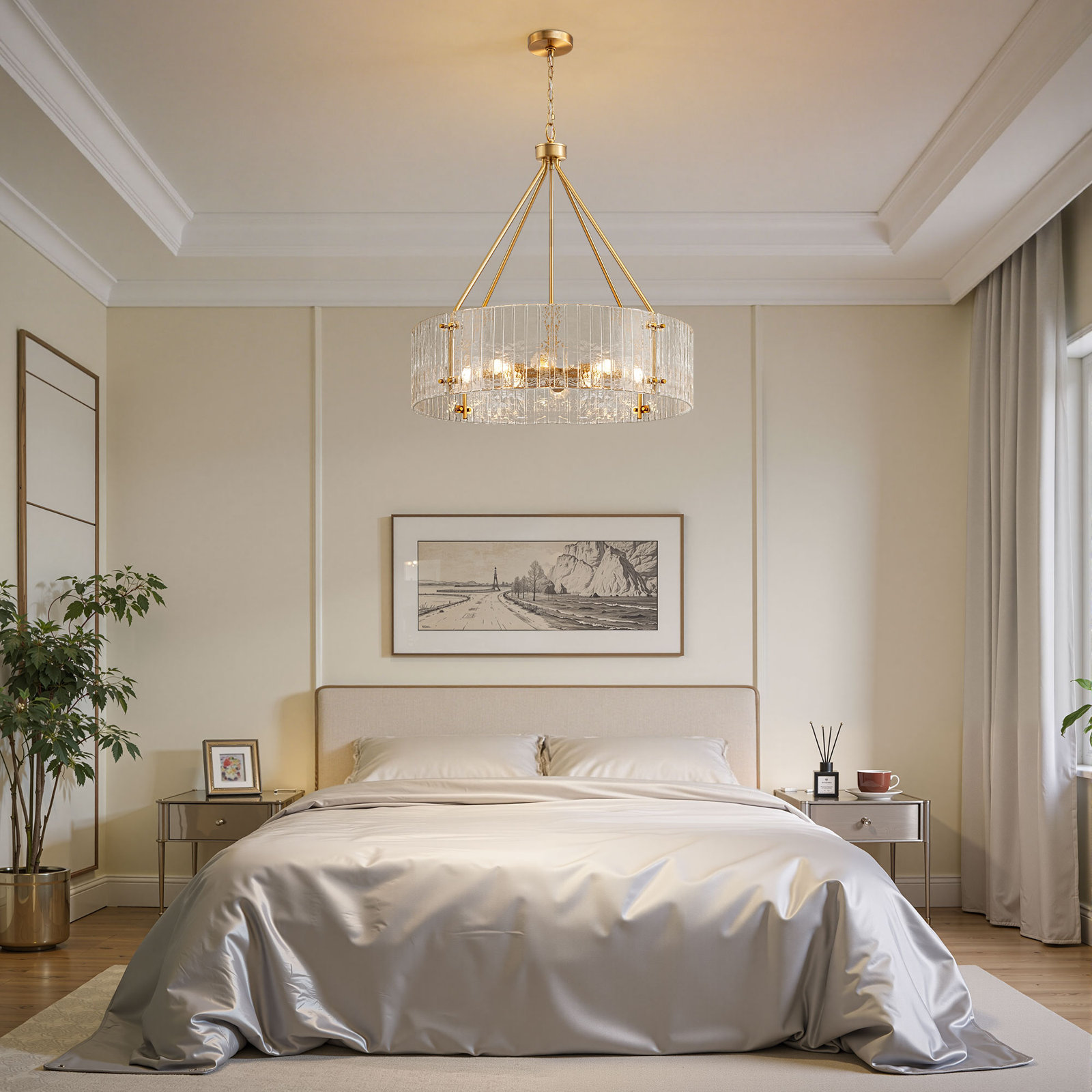 Nicola Iron 8-Light Chandelier