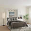 Queen Farmhouse Murphy Bed With 1 Storage Cabinets,Space-Saving Wall Bed For Multipurpose Room-1922943537