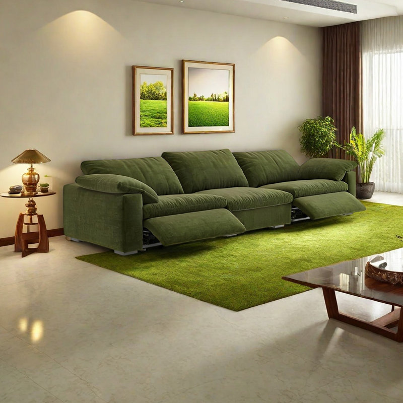 Demski, 33.46" H x 107.87" W x 42.91" D