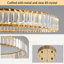 Lustre moderne 40 po à DEL-130139946