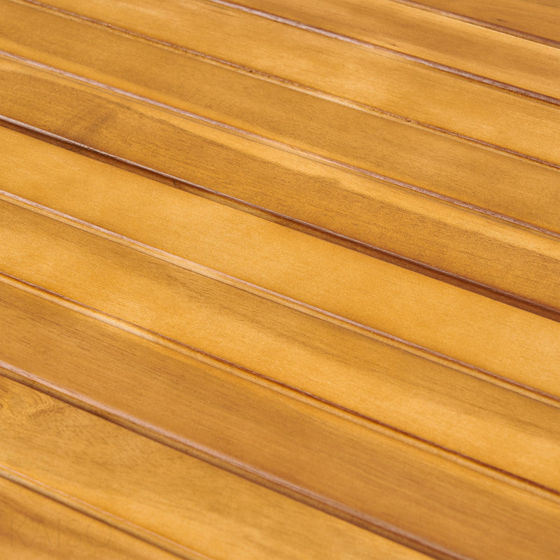 Table de patio pour l'extérieur, Teck
