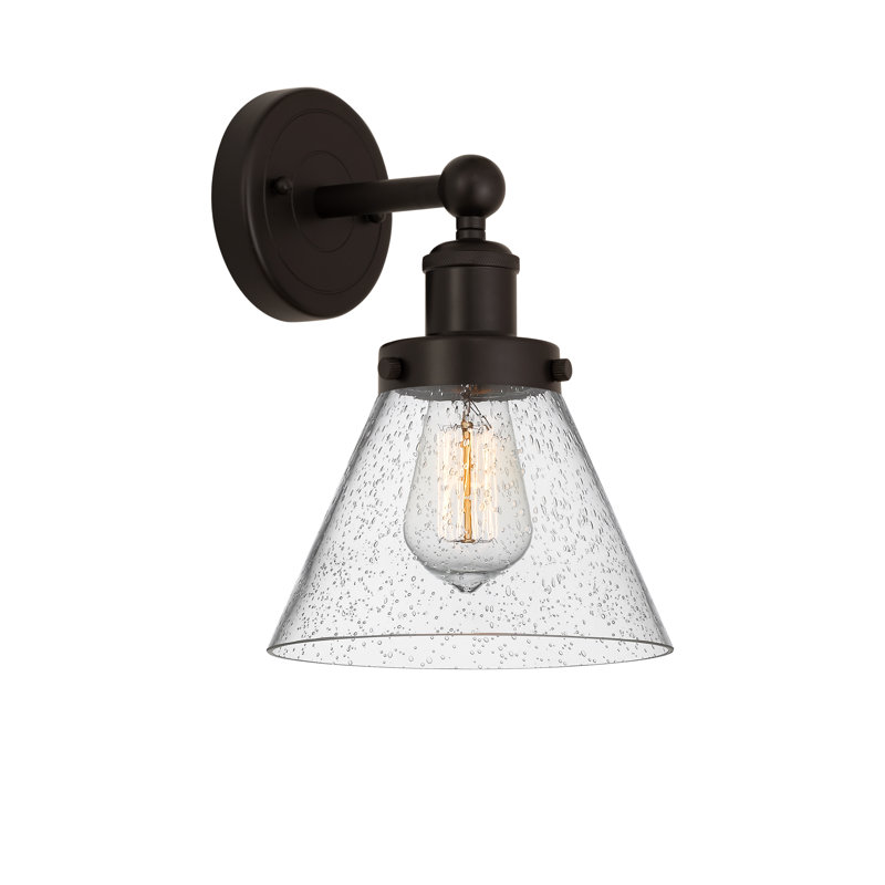 Chesterhill Armed Sconce, Oil Rubbed Bronze, Seedy