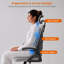 Chaise de bureau ergonomique Loriece en maille pour usage commercial-133429259