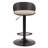 Contemporary Metal and Fabric Adjustable Air-Lift Stool, Set of 2-1822175959