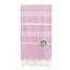 Serviette de plage 100% coton Pestemal Lucky-29965820-29965819