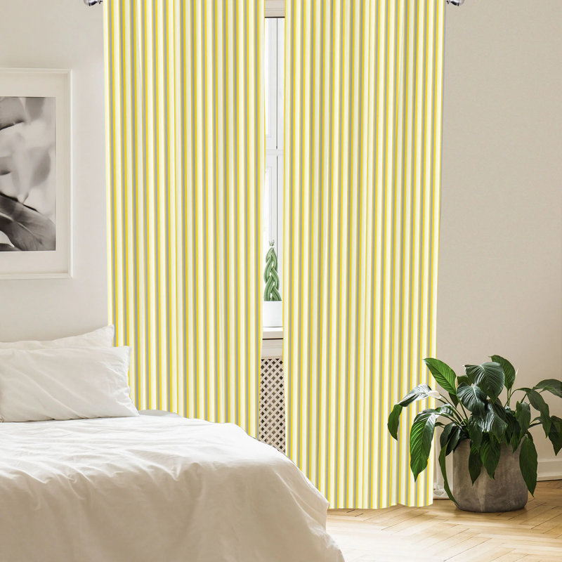 Semi-Sheer Rod Pocket Sliding Panel, 28" x 95"